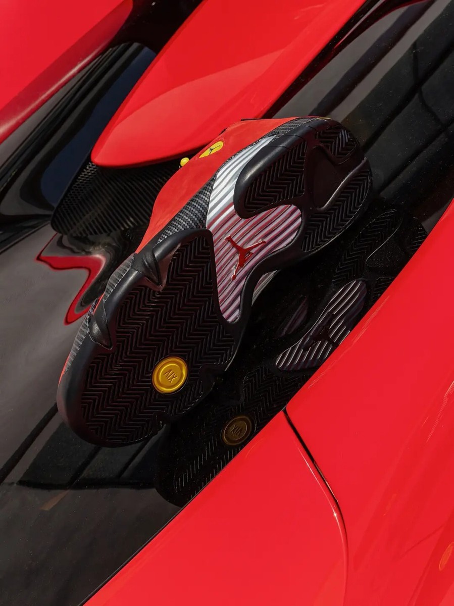 【未使用級】NIKE AIR JORDAN 14 FERRARI 28cm Nike Air Jordan 14 Retro 