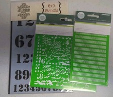 Set of 3 Stencils: Art Anthology Kaisercraft
