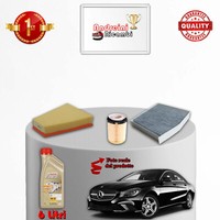 Set Service 3 Filter Und ÖL Mercedes Cla 250 C117 155KW 211CV Von 2013->