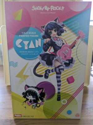 SHOW BY ROCK!! Cyan 1/6.5 Scale PVC Figure Limited Edition Hobby W