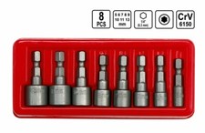 Jeu De Douilles Nuss 5-13 Mm Pour Perceuse À Percussion 8 Pièces