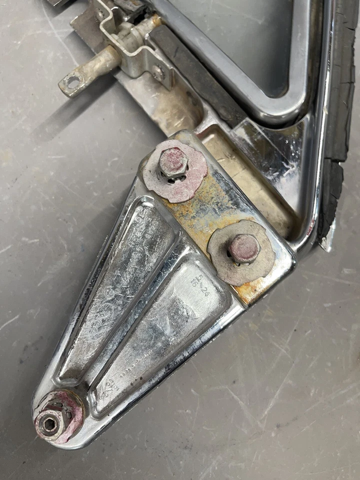 Ford Galaxie 1964 1963 convertible ventana ventilación marcos de vidrio personalizados 500 LH RH OEM Foto 4 de 4