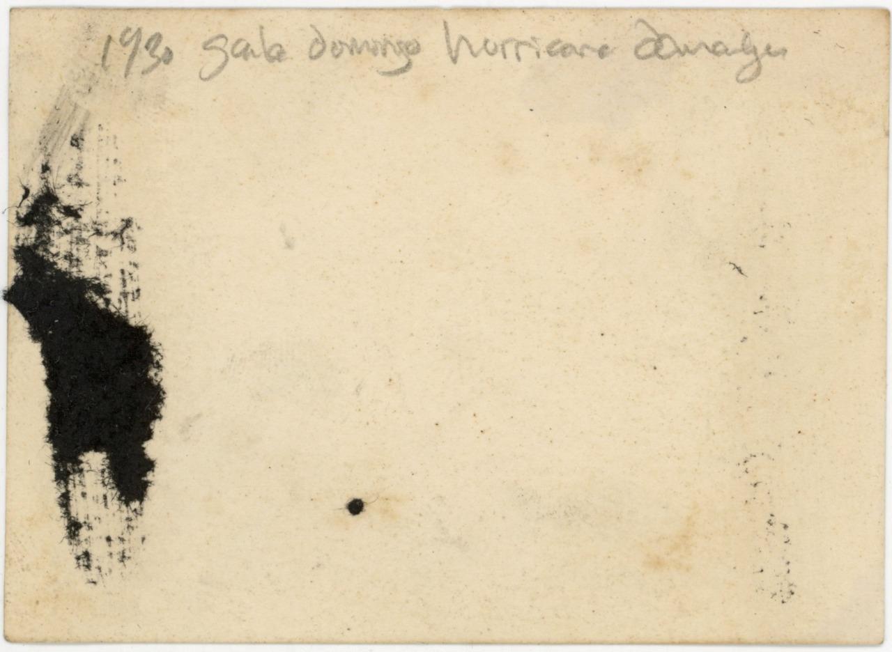 1930 SANTO DOMINGO DOMINICAN REPUBLIC SAN ZENON HURRICANE ORIGINAL