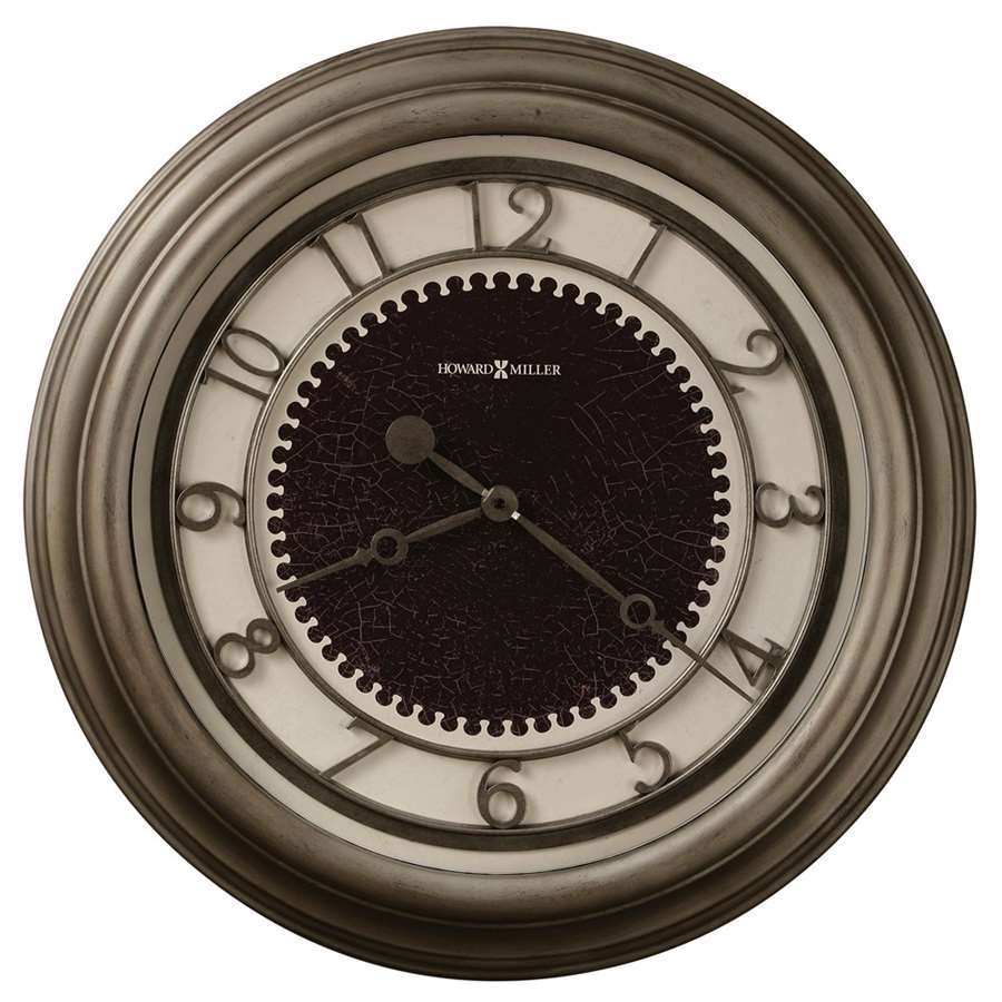 Howard Miller Kennesaw Wall Clock, antique nickel - 625526