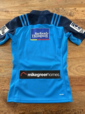 Auckland Blues Super Rugby Union Jersey Adidas Men's Size XS | eBay UK
