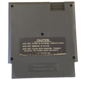 Nintendo Game NES Commando with Sleeve, Tested & Working