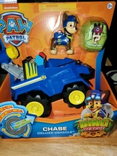 Nickelodeon Paw Patrol DINO RESCUE Chase With Rev Up Vehicle & Mystery Dino