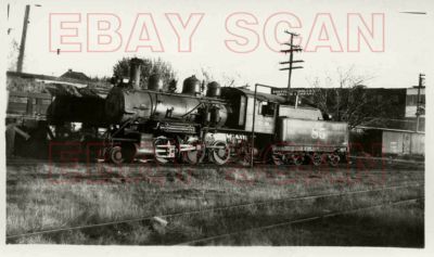 8J369 RP 1934/40er KANSAS CITY SOUTHERN RAILROAD 2-6-0 LOK #85 FT SMITH AR