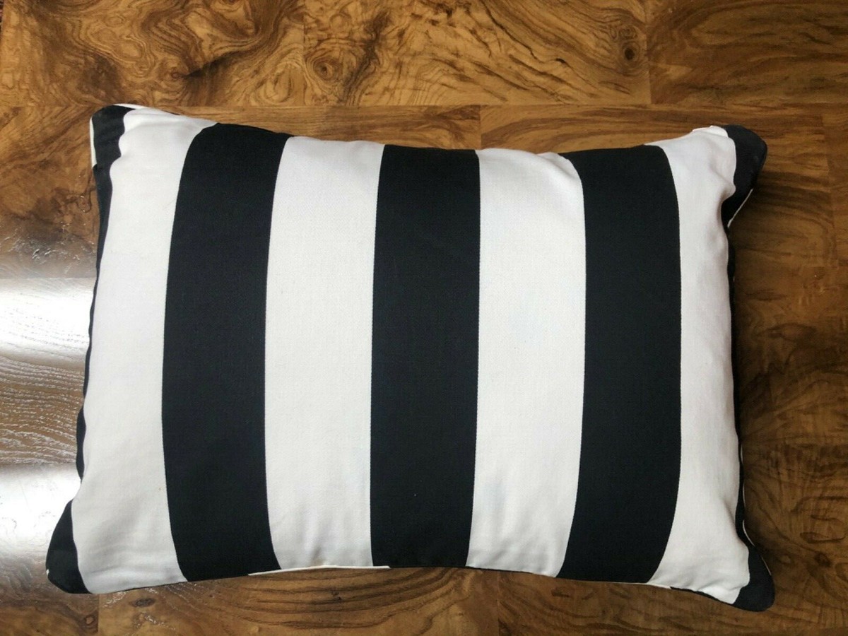 Ralph Lauren Charleston Collection Black and White Stripped Accent