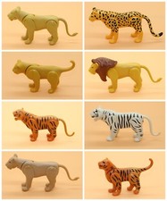 Playmobil Tiere zur Auswahl ★ Raubtier Löwe Tiger Leopard Puma ★ ZOO Safari Wild