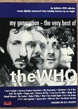 THE WHO - MY GENERATION 1996 Full page UK magazine ad