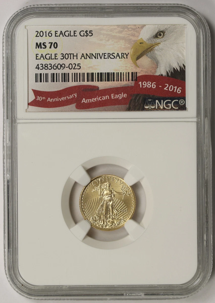 American Eagle MS 70 Graded 2016 Gold Bullion Coins for sale | eBay