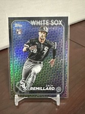 2024 Topps Series 1 Zach Remillard #222 Easter Holiday Foil RC White Sox