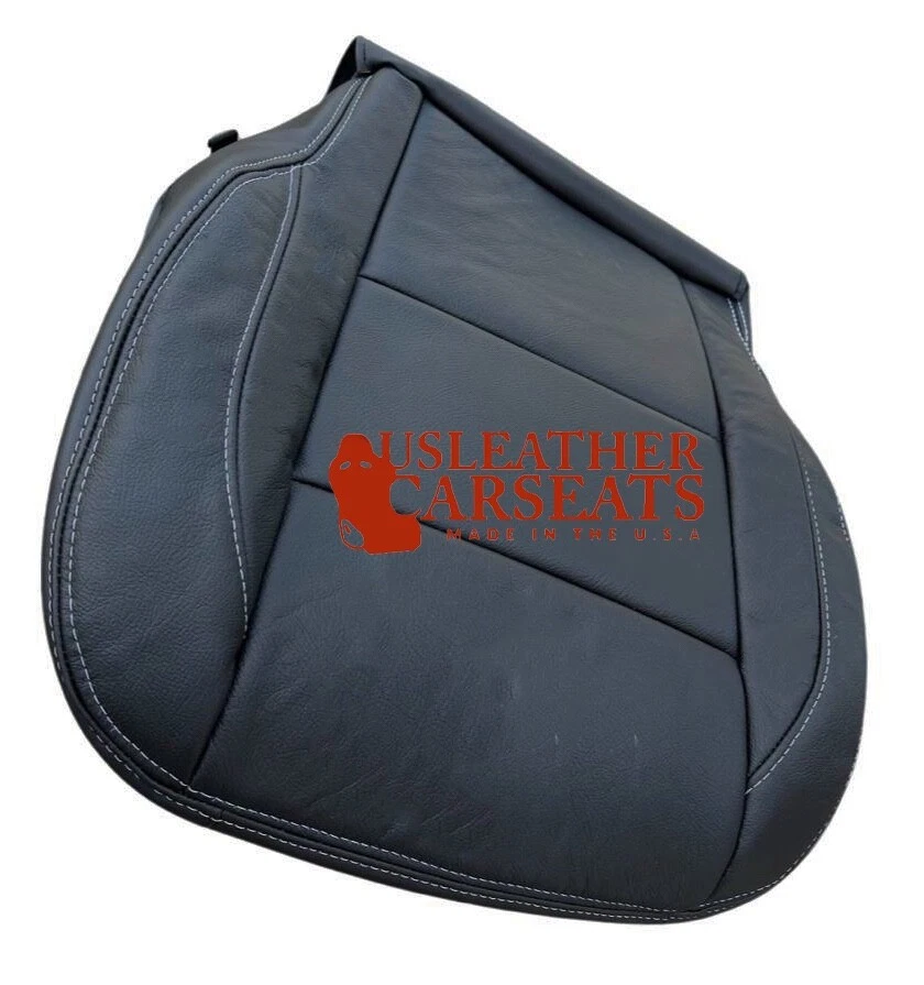 2008 - 2012 年驾驶员底部皮革座椅套适用于日产 TITAN PRO-4X 黑色 — 第 3/4 张图片