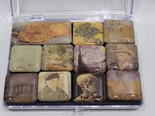 Van Gogh 11pc Magnet Collection Set Tile Magnets