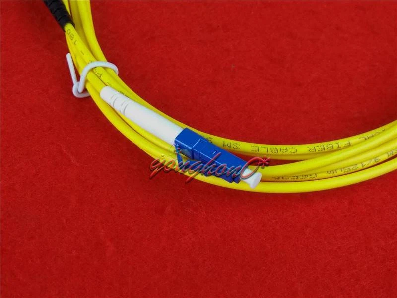LC-ST Simplex Singlemode PVC Fiber Optic Cable Yellow 3m - Image 4 of 4