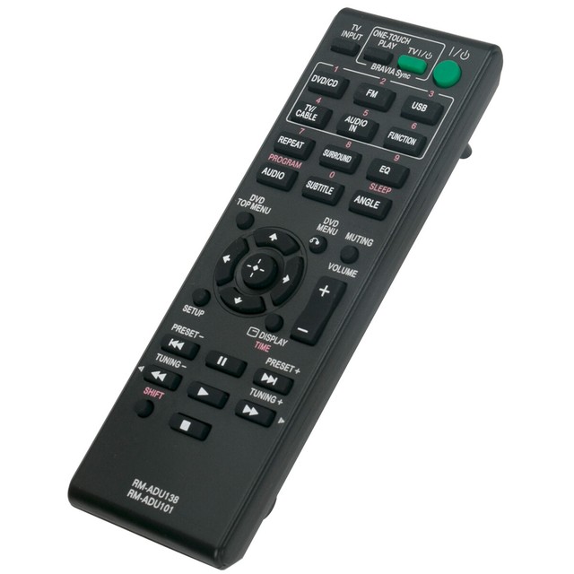 RMADU101 Replace Remote for Sony DAVTZ135 DAVTZ130 DVD Home Theatre