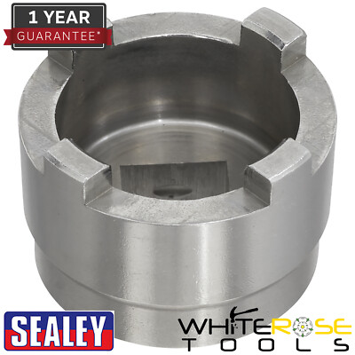Sealey Motorcycle Swingarm Locknut 4-Pin 37mm