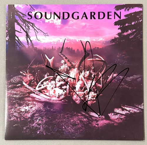 Chris Cornell Signed Soundgarden King Animal Demos 2013 RSD Vinyl Record JSA COA