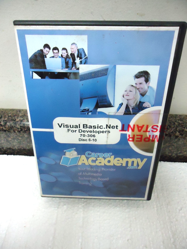 4 kits de formation CD ROM logiciel Microsoft / visuel de base et d'exploration visuelle ! F/S ! - Photo 4/9