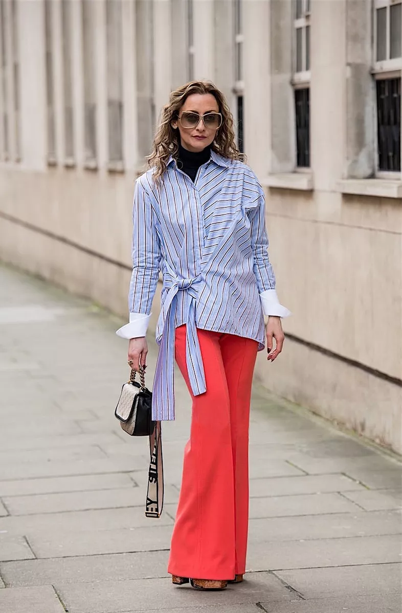 Tie front hotsell shirt outfit
