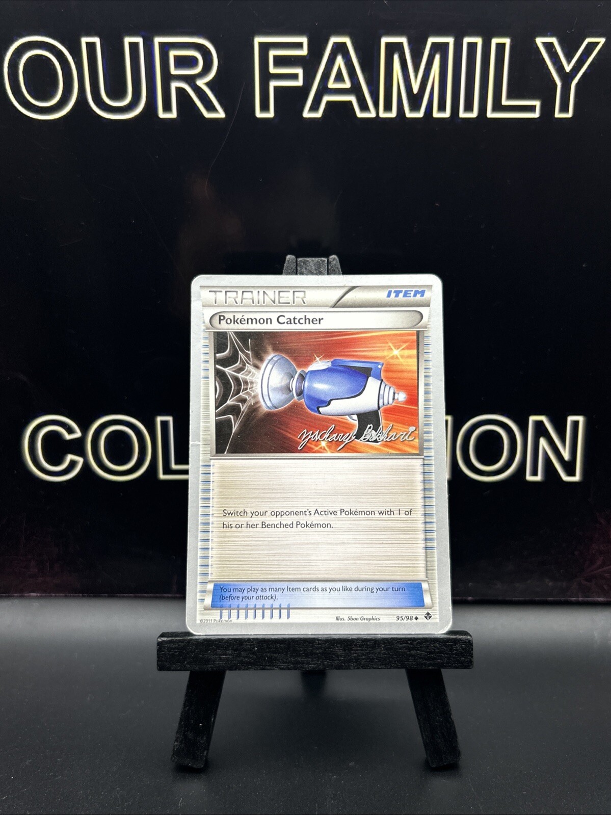 Pokemon Card - Pokemon Catcher Emerging Powers 95/98 Regular Uncommon