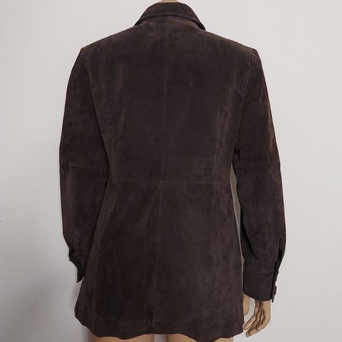 Middlebrook Park Button Down Thin Leather Jacket - Picture 11 of 15