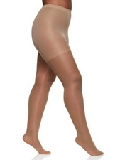 Berkshire Queen Silky Sheer Support Pantyhose with Sandalfoot Toe 4417