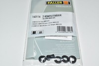 Faller Car System 163116 2 StüCk KompletträDer Felge & Reifen Lkw Neu Ovp 161713