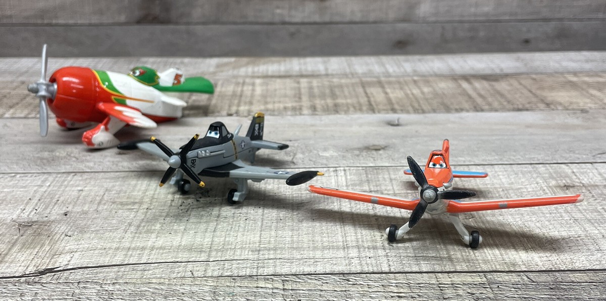 Disney Pixar Planes Racer Dusty Chupacabra Crophopper Jolly