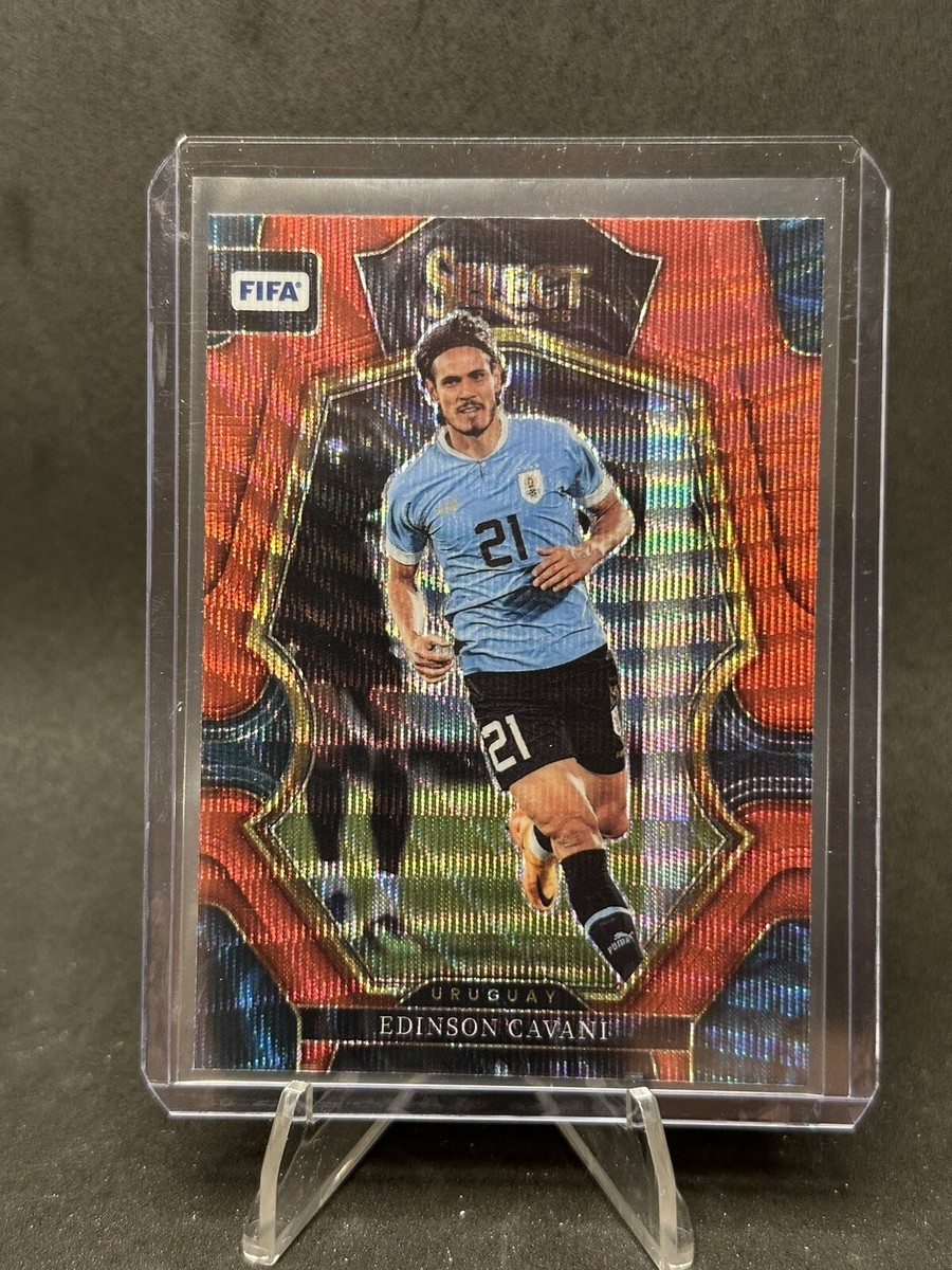 carvani♪ 2022-23 Panini Select FIFA EDINSON CAVANI Red Prizm Terrace