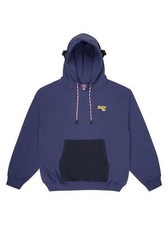 BALLY Unisex Hike 6 Organic Cotton Purple Hooded Sweatshirt MSRP 420 XS 