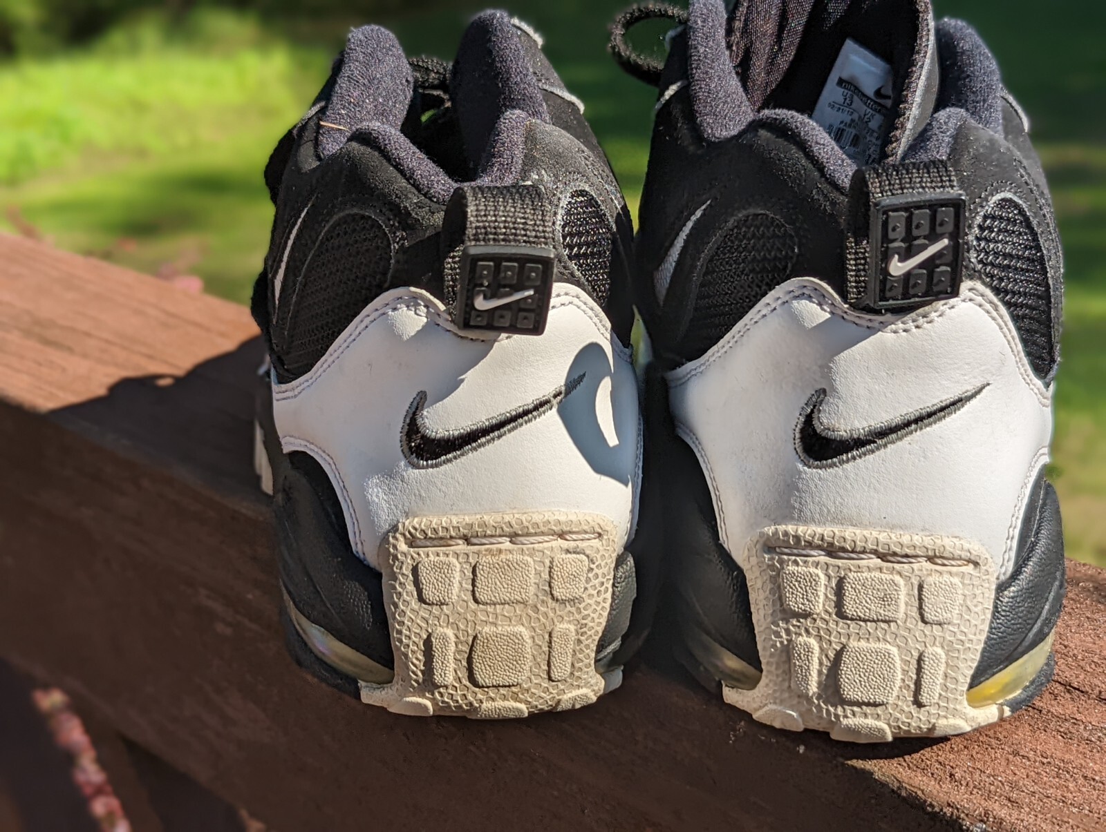 Size 13 Nike Air Max Zoom Turf Black White Yellow 2012 for sale online eBay