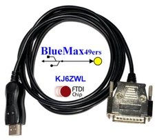 Yasnac CNC DNC USB FTDI  Cable Software Flow Control CNC-SW-25M