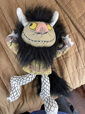 Where the Wild Things Are Moishe Plush Stuffed Toy Doll 1980