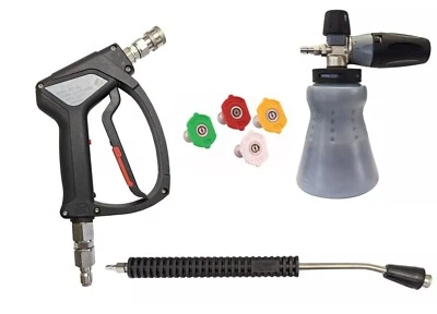 MTM HYDRO ITALY S/S MTM SGS35 Swivel Trigger 14.8mm Quick Release & PF22.3 500mm Lance Nozzles