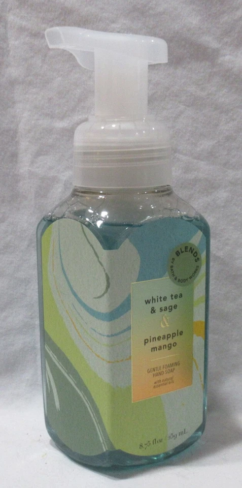 BLENDS by Bath & Body Works Foaming Hand Soap WHITE TEA & SAGE + PINEAPPLE MANGO - Image 3 of 4