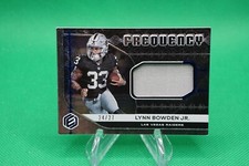 2020 Elements Frequency Cobalt SP /27 #26 Lynn Bowden Las Vegas Raiders JM9