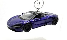 Christmas Ornament for McLaren 720S Purple Large