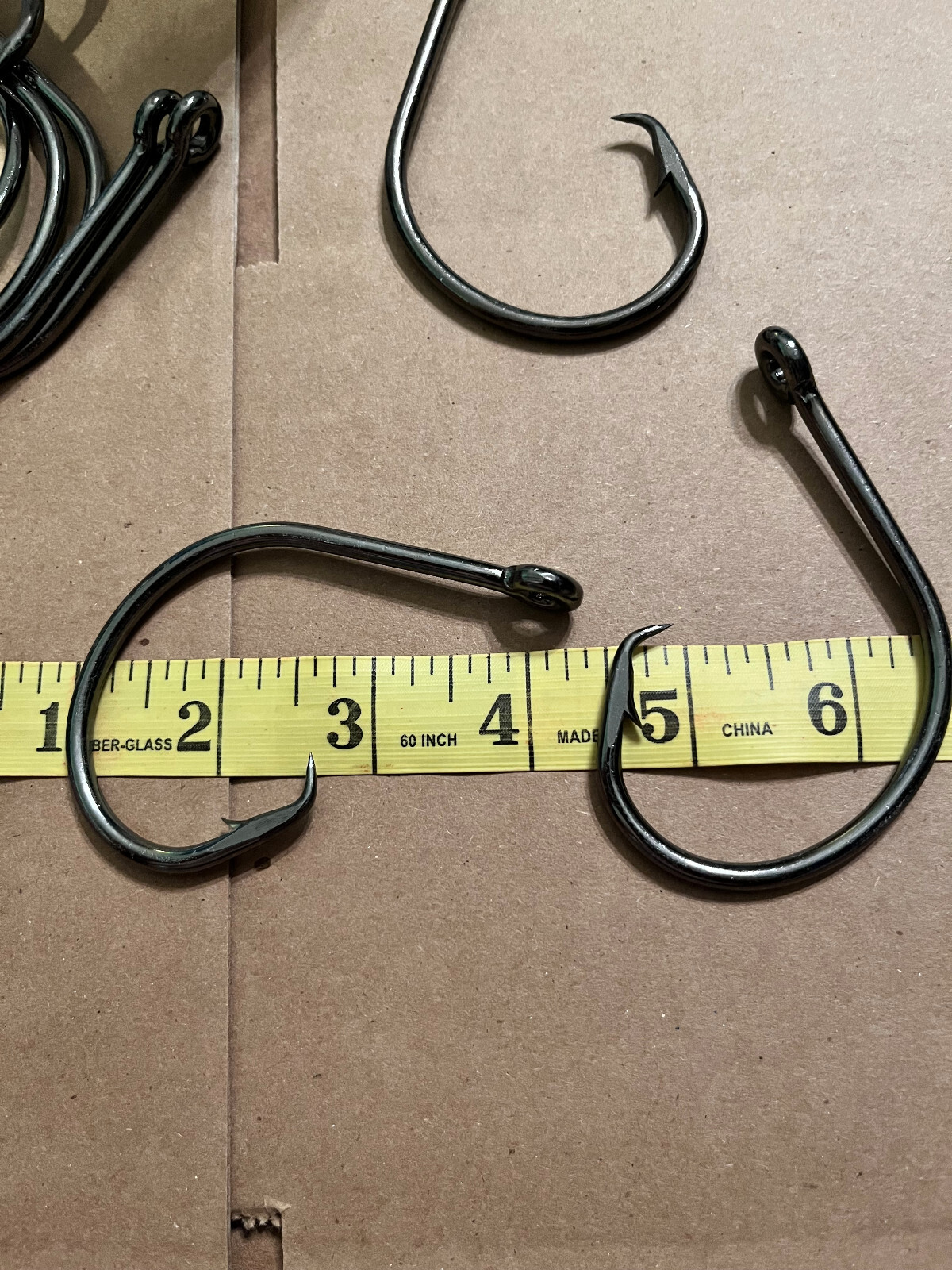 CATFISH BUSTERS TACKLE! !!PIG SLAYERS!! 14/0 CIRCLE HOOKS FOR TROPHY