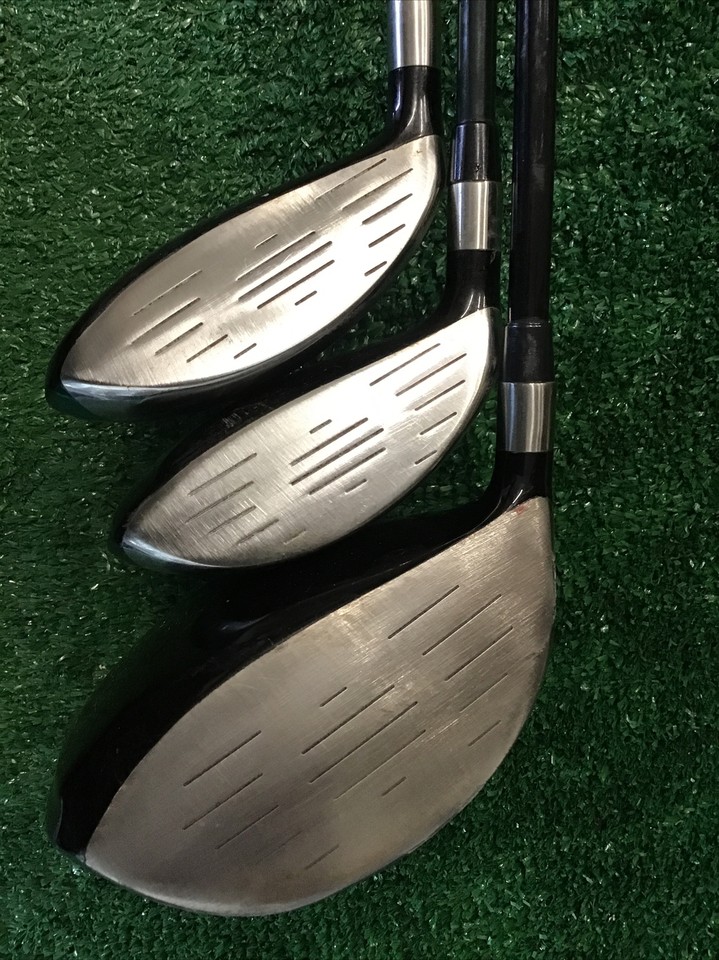 Warrior Custom Golf Driver 3-5 Woods Set Regular Graphite Shafts | eBay