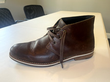 Helm Boots, Muller in Teak, Men's US 11.5