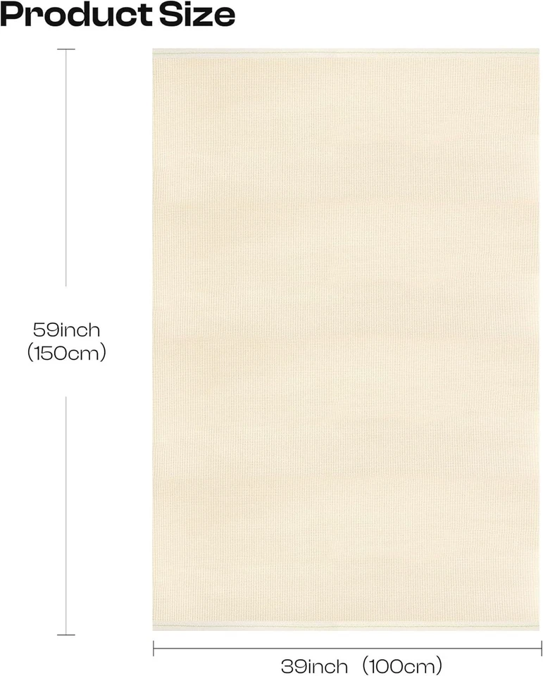 Aida Cloth Cotton 59x39 Inch 18 Count Large Fabric for Cross Stitch Projects - Image 4 of 4