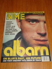 NME 2000 NOVEMBER 4 EMINEM COLDPLAY BLUR DAMON ALBARN FATBOY SLIM SUEDE