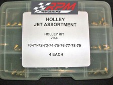 Holley Carburetor 14-32 Gas Main Jets Assortment Kit 70-79 4 Each 40 Pack 70-4