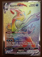 Pokémon TCG - Kyurem VMAX 197/196 - SWSH Lost Origin  Rainbow Secret Rare NM/M on eBay