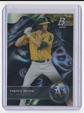 2023 Bowman Platinum Top Prospects Henry Bolte Oakland Athletics #TOP-30
