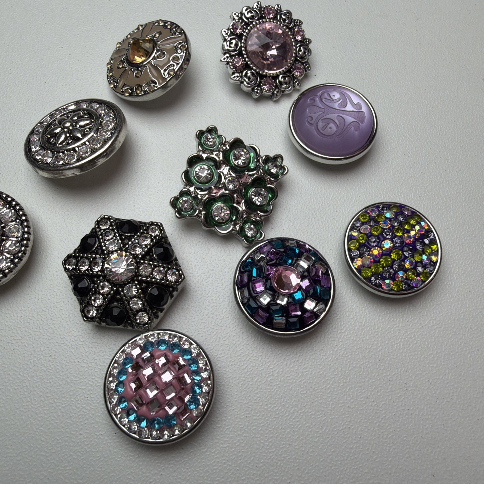 Lot 10 Snap Jewelry 18 20MM Gingersnaps Charm Ginger Snap Button | eBay