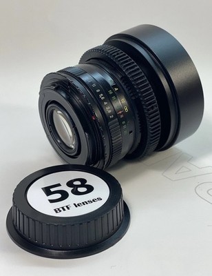 Canon EF HELIOS 44 58mm f2 Cinemod lens EF mount Swirly Bokeh Camera Canon EF