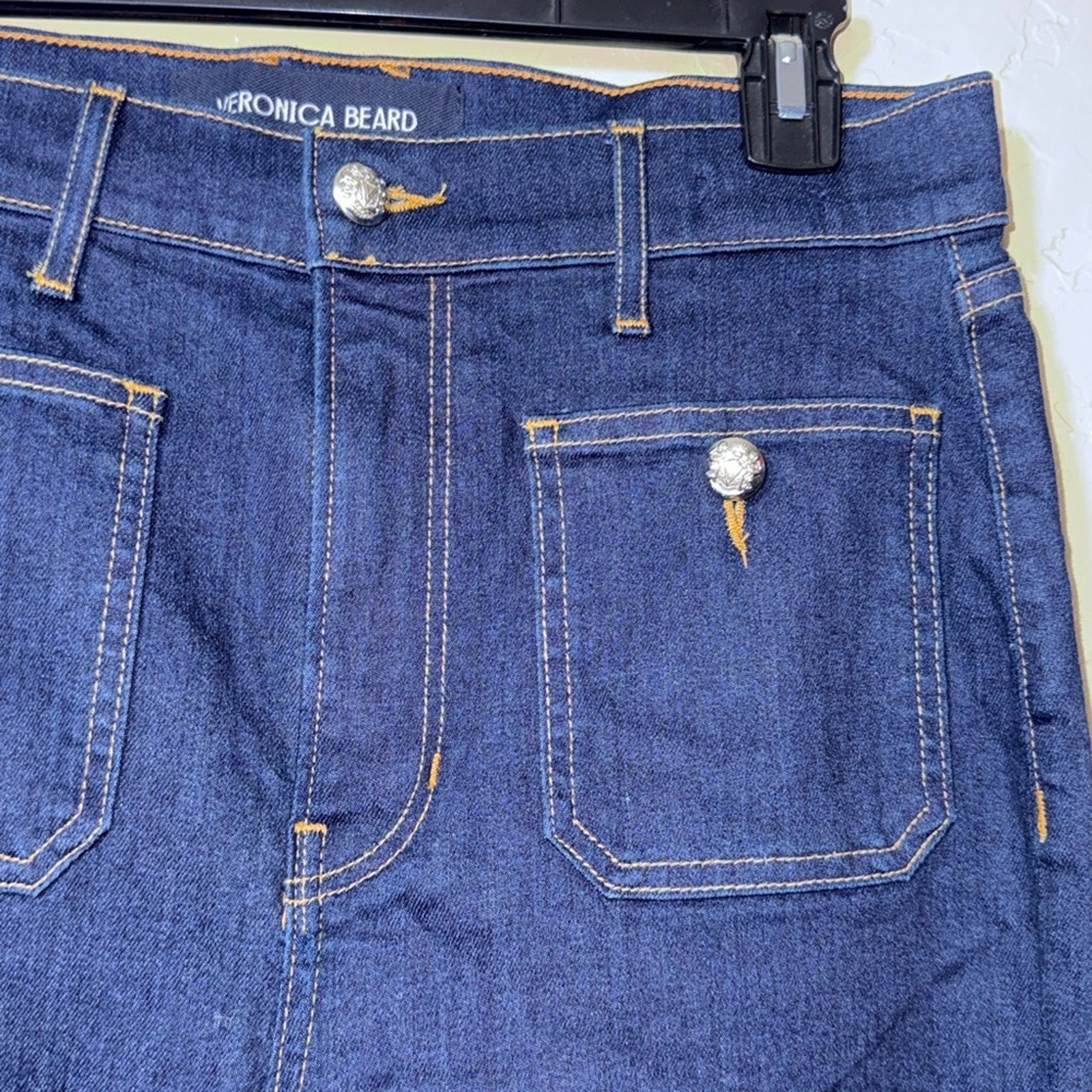 Veronica Beard Women's Carson Flared Patch Pocket… - image 11